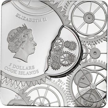 2017 Cook Islands - Time Capsule Coin - Ag - 1
