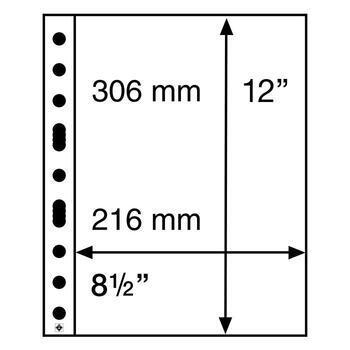 Listy GRANDE 1 C na dokumenty A4 průhledné - 1