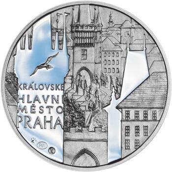 Královské hlavní město Praha - stříbro 1 Oz Proof - 1