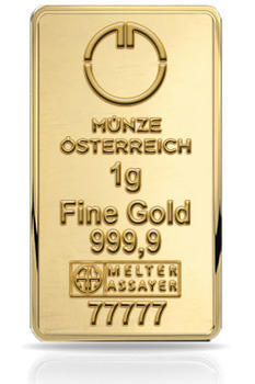 Münze Österreich 1 gram - 1