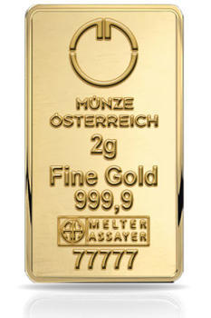 Münze Österreich 2 gram - 1