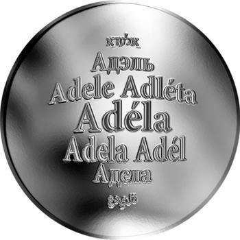 Česká jména - Adéla - stříbrná medaile - 1