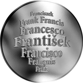 Česká jména - František - stříbrná medaile - 1