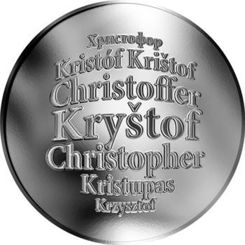 Česká jména - Kryštof - stříbrná medaile - 1