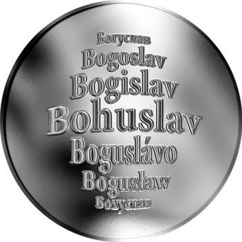 Česká jména - Bohuslav - stříbrná medaile - 1