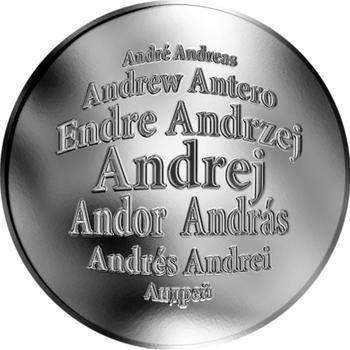 Česká jména - Andrej - stříbrná medaile - 1