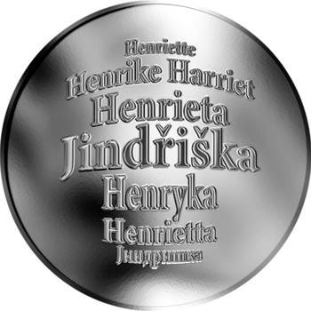 Česká jména - Jindřiška - stříbrná medaile - 1