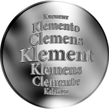 Česká jména - Klement - stříbrná medaile - 1