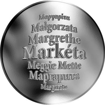 Česká jména - Markéta - stříbrná medaile - 1