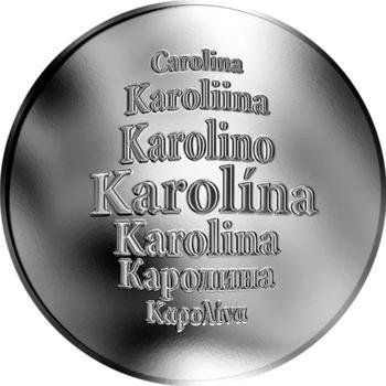 Česká jména - Karolína - stříbrná medaile - 1