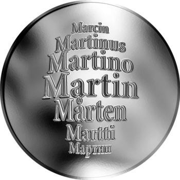 Česká jména - Martin - stříbrná medaile - 1