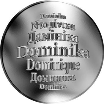 Česká jména - Dominika - stříbrná medaile - 1