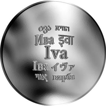 Česká jména - Iva - stříbrná medaile - 1