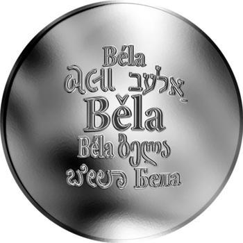 Česká jména - Běla - stříbrná medaile - 1