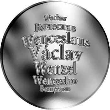 Česká jména - Václav - stříbrná medaile - 1