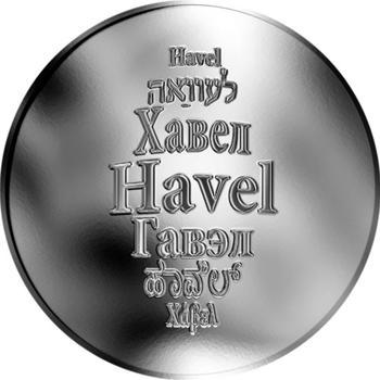 Česká jména - Havel - stříbrná medaile - 1