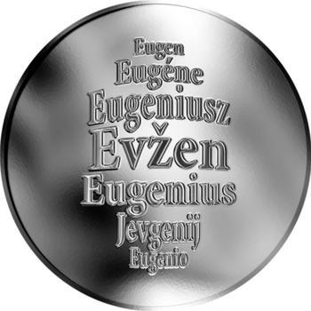 Česká jména - Evžen - stříbrná medaile - 1