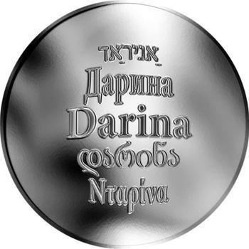 Česká jména - Darina - stříbrná medaile - 1
