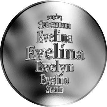 Česká jména - Evelína - stříbrná medaile - 1