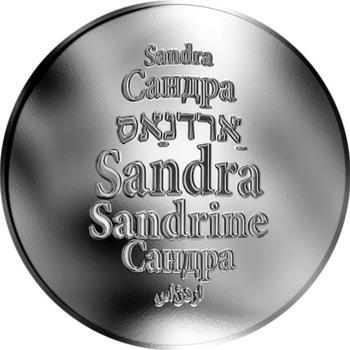 Česká jména - Sandra - stříbrná medaile - 1