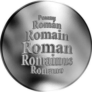 Česká jména - Roman - stříbrná medaile - 1