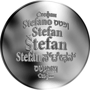 Česká jména - Štefan - stříbrná medaile - 1