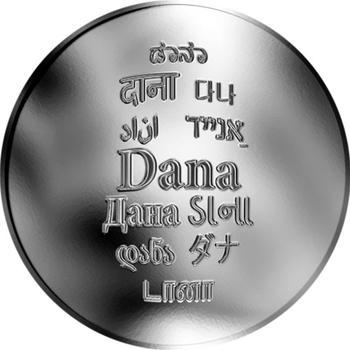 Česká jména - Dana - stříbrná medaile - 1