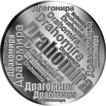 Česká jména - Drahomíra - stříbrná medaile - 1