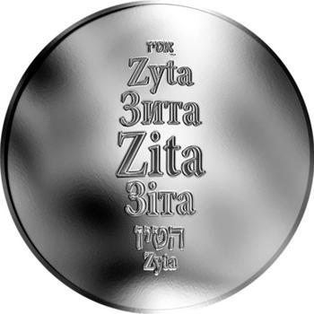 Česká jména - Zita - stříbrná medaile - 1
