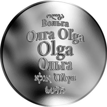 Česká jména - Olga - stříbrná medaile - 1
