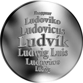 Česká jména - Ludvík - stříbrná medaile - 1