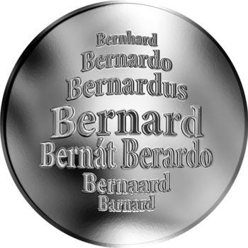 Česká jména - Bernard - stříbrná medaile - 1