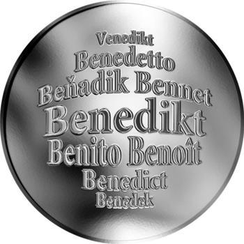 Česká jména - Benedikt - stříbrná medaile - 1