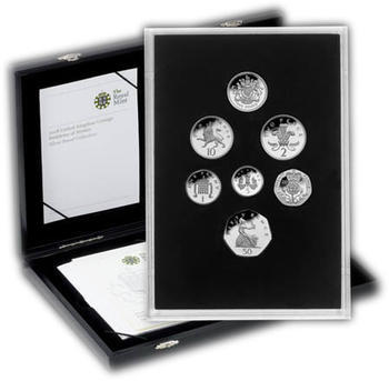 2008 Emblems of Britain Silver Proof Set - 1
