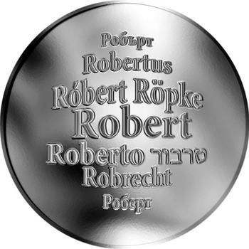 Česká jména - Robert - stříbrná medaile - 1