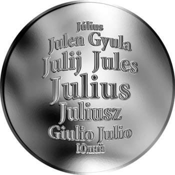 Česká jména - Julius - stříbrná medaile - 1