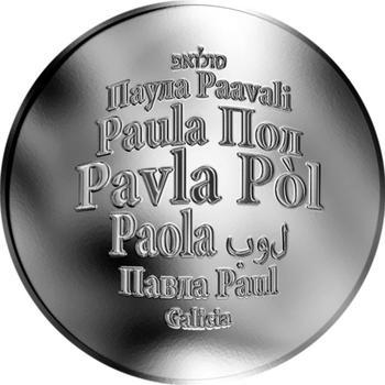 Česká jména - Pavla - stříbrná medaile - 1
