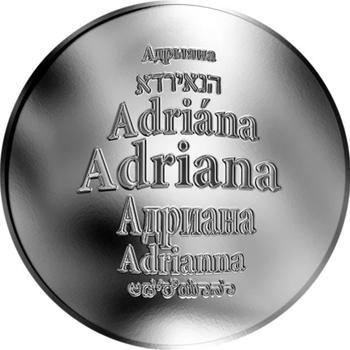 Česká jména - Adriana - stříbrná medaile - 1