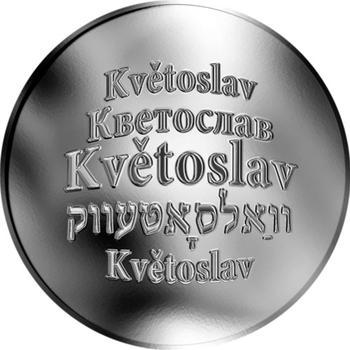 Česká jména - Květoslav - stříbrná medaile - 1