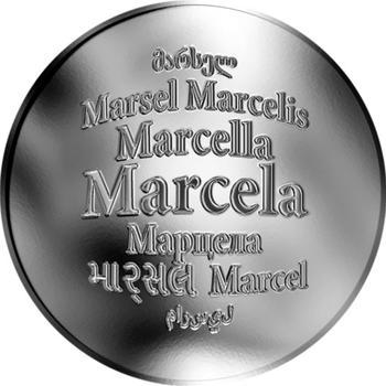 Česká jména - Marcela - stříbrná medaile - 1