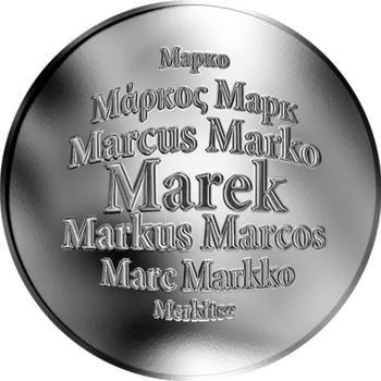 Česká jména - Marek - stříbrná medaile - 1