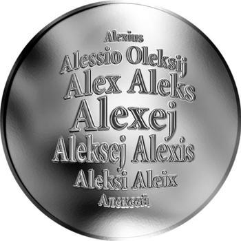 Česká jména - Alexej - stříbrná medaile - 1