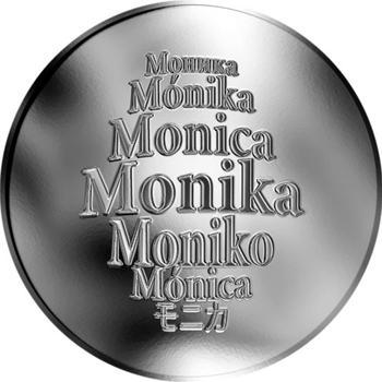 Česká jména - Monika - stříbrná medaile - 1