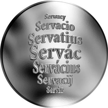 Česká jména - Servác - stříbrná medaile - 1