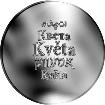 Česká jména - Květa - stříbrná medaile - 1