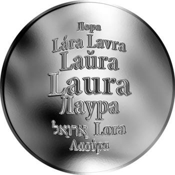 Česká jména - Laura - stříbrná medaile - 1