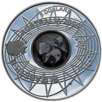2009 Int.Year of Astronomy - Meteorite Ag Proof - 1