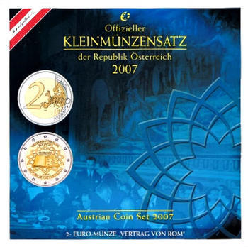 Oběhové mince 2007 Unc. Rakousko - 1