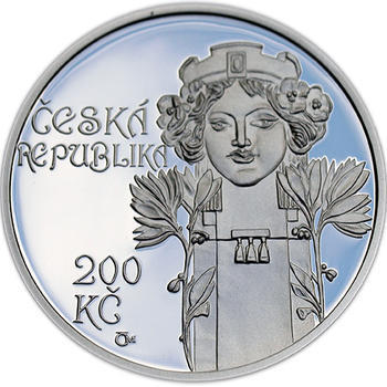 Mince ČNB - 2012 Proof - 200 Kč Postaven Obecní dům v Praze - 1