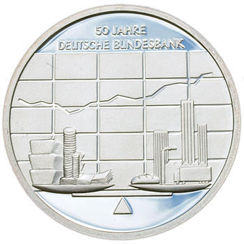 2007 Bundesbank Silver Proof 10 Eur - 1